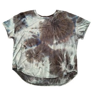 Zella Soft Washed Tie Dye Studio Shirt